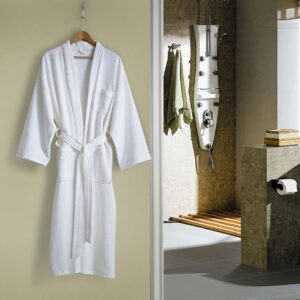 Diamond Waffle Bathrobe