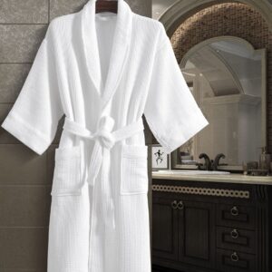 Terry Waffle Bathrobe