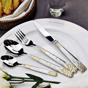 Golden Grain Flatware Set